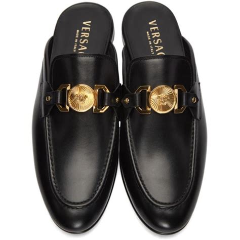 mens versace slip on shoes